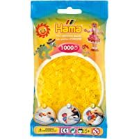 Hama 207-14 - Transparentes Cuentas Amarillas- 1000 [Importado de Alemania]